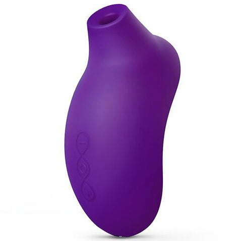 Stimulateur LELO Sona 2 Cruise violet, ouverture supérieure et trois commandes discrètes en façade