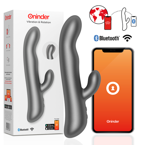 Oninder Oslo noir, rabbit connecté