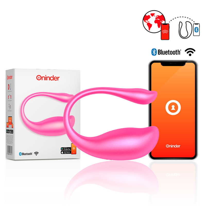 Oninder Nairobi rose, œuf vibrant connecté