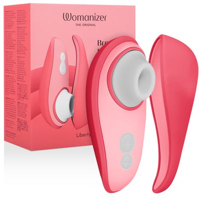 Womanizer Liberty 2 — Pleasure Air nomade · Rose éclatant