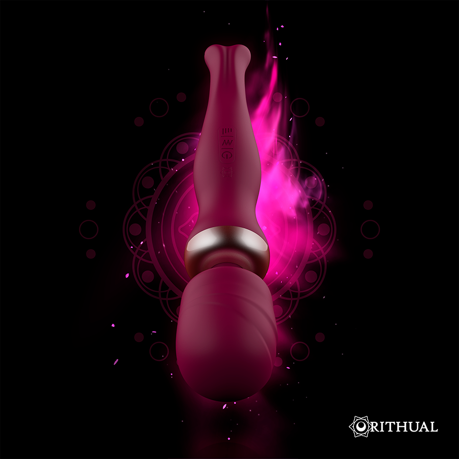 Rithual Akasha 2.0 orchidée, masseur wand rechargeable