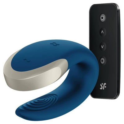 Satisfyer Double Love, vibromasseur couple connecté