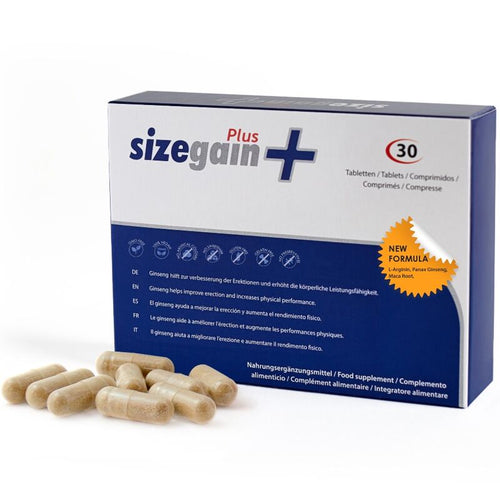Boîte de 30 comprimés SizeGain Plus de 500 Cosmetics