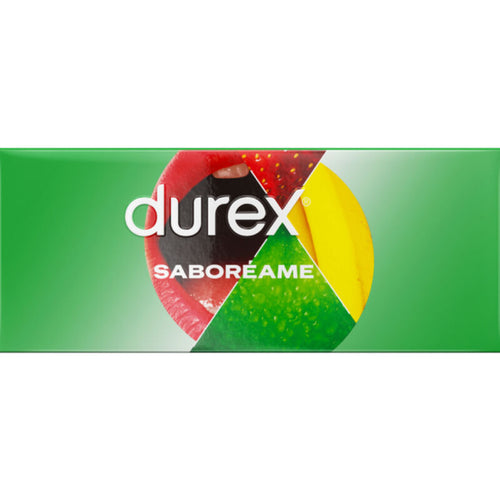 Préservatifs Durex Pleasure Fruits — sachets aux couleurs des 4 saveurs