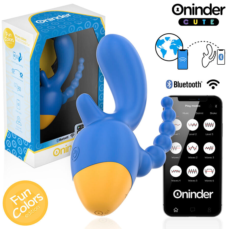 Oninder Love 3some, triple stimulateur connecté