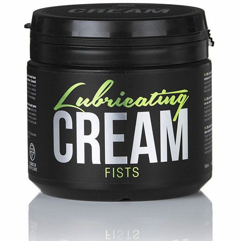 Pot noir de 500 ml de crème lubrifiante Cobeco CBL Fists